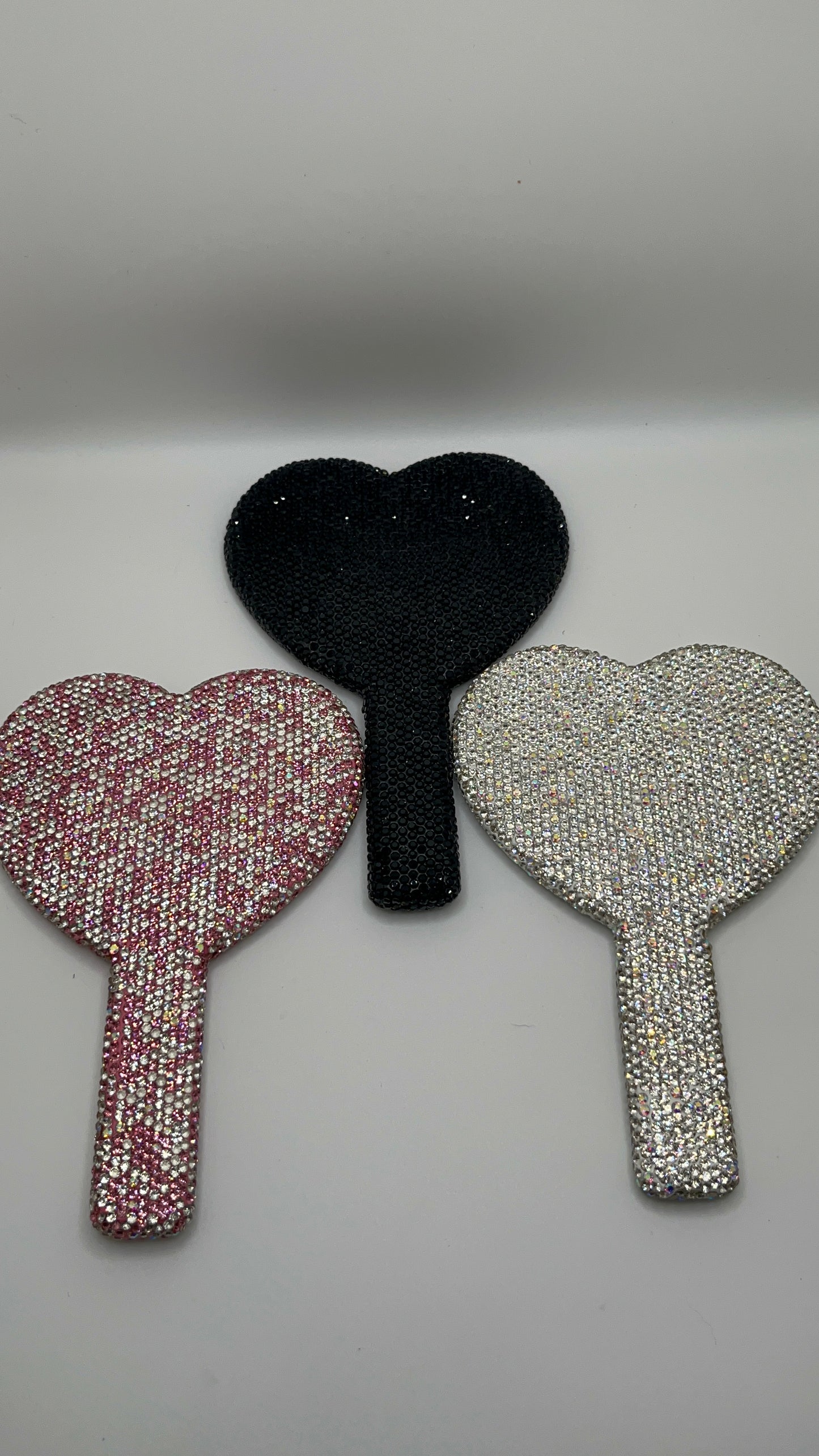 Heart Bling Mirrors