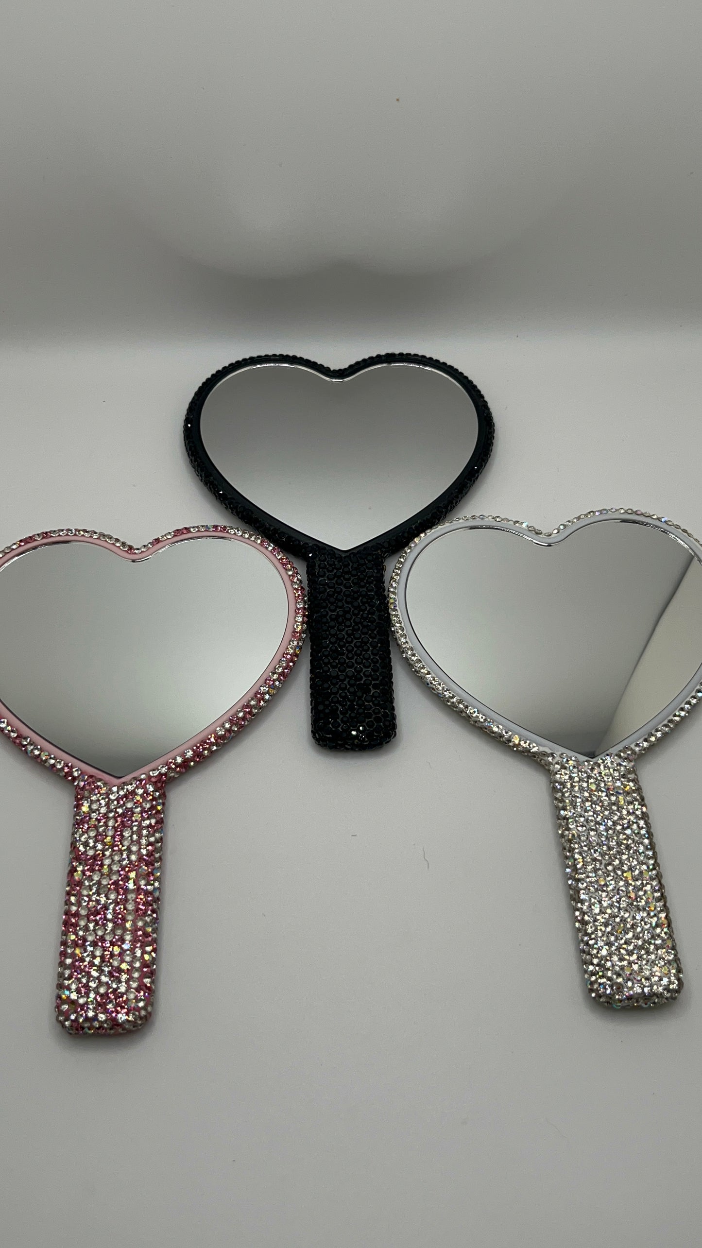 Heart Bling Mirrors